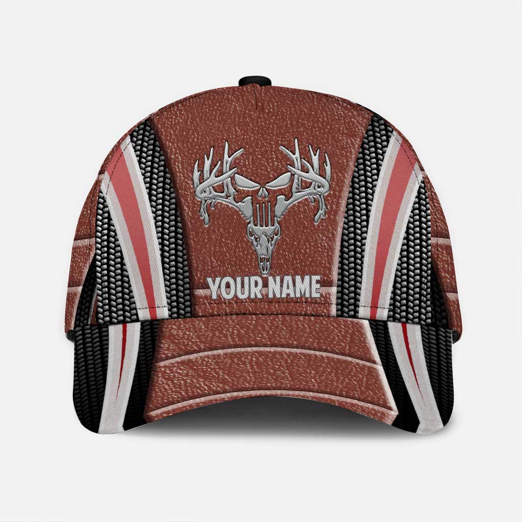Love Hunting - Personalized Classic Cap With Metal Pattern Print