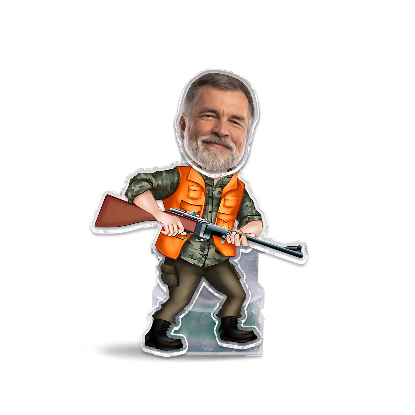 Love Hunting - Personalized Hunting Custom Shaking Head