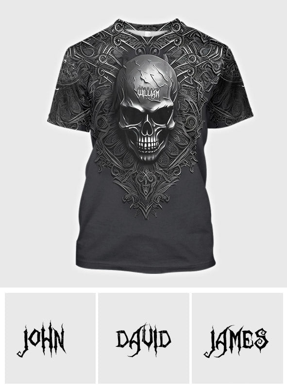 Cool Skull - Personalized Skull All Over Shirt