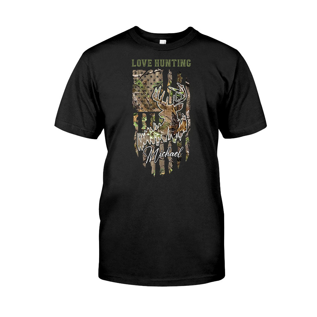 Love Hunting - Personalized Hunting T-shirt And Hoodie