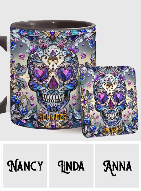 Love Skulls - Personalized Skull Accent Mug