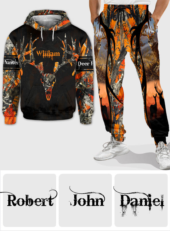 Love Hunting - Personalized Hunting Hoodie and Sweatpants