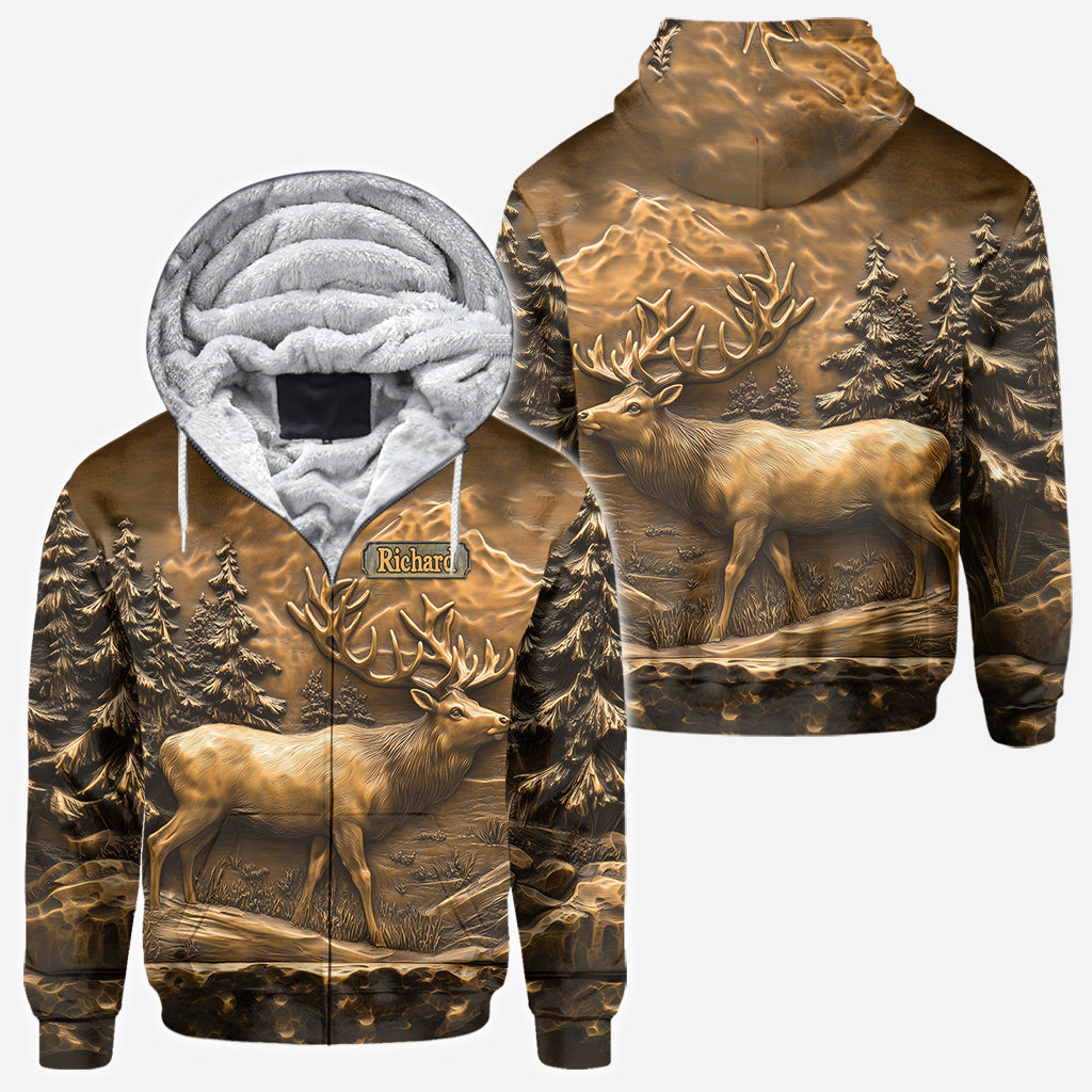 Hunting Deer - Personalized Hunting All Over Shirt