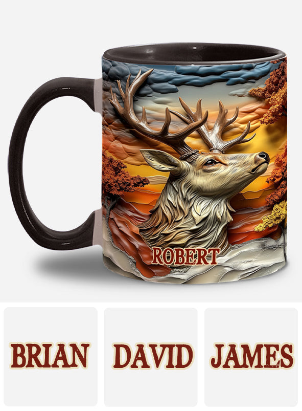 Love Hunting - Personalized Hunting Accent Mug