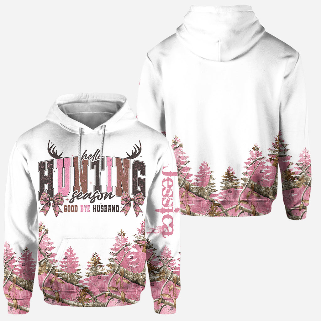 Hunting Wife - Personalized Hunting Hoodie and Leggings