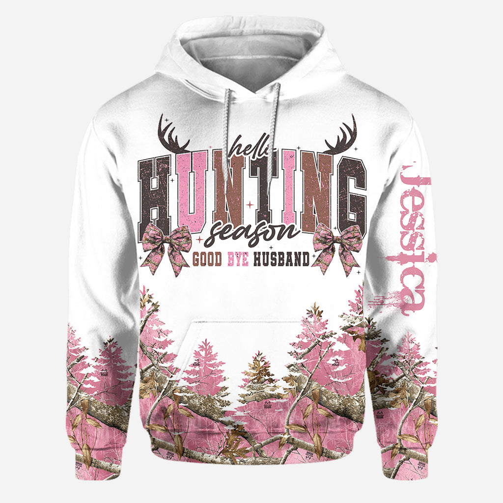Hunting Wife - Personalized Hunting Hoodie and Leggings