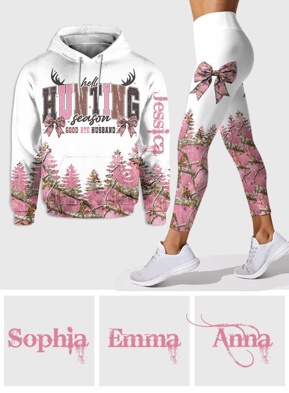 Hunting Wife - Personalized Hunting Hoodie and Leggings