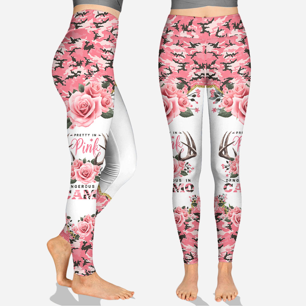 Pretty In Pink - Personalized Hunting Hoodie and Leggings