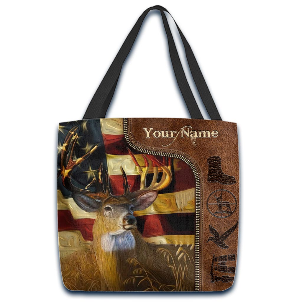 Country Style - Hunting Personalized Tote Bag
