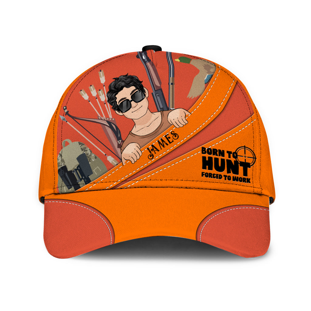 Born To Hunt - Personalized Hunting Classic Cap