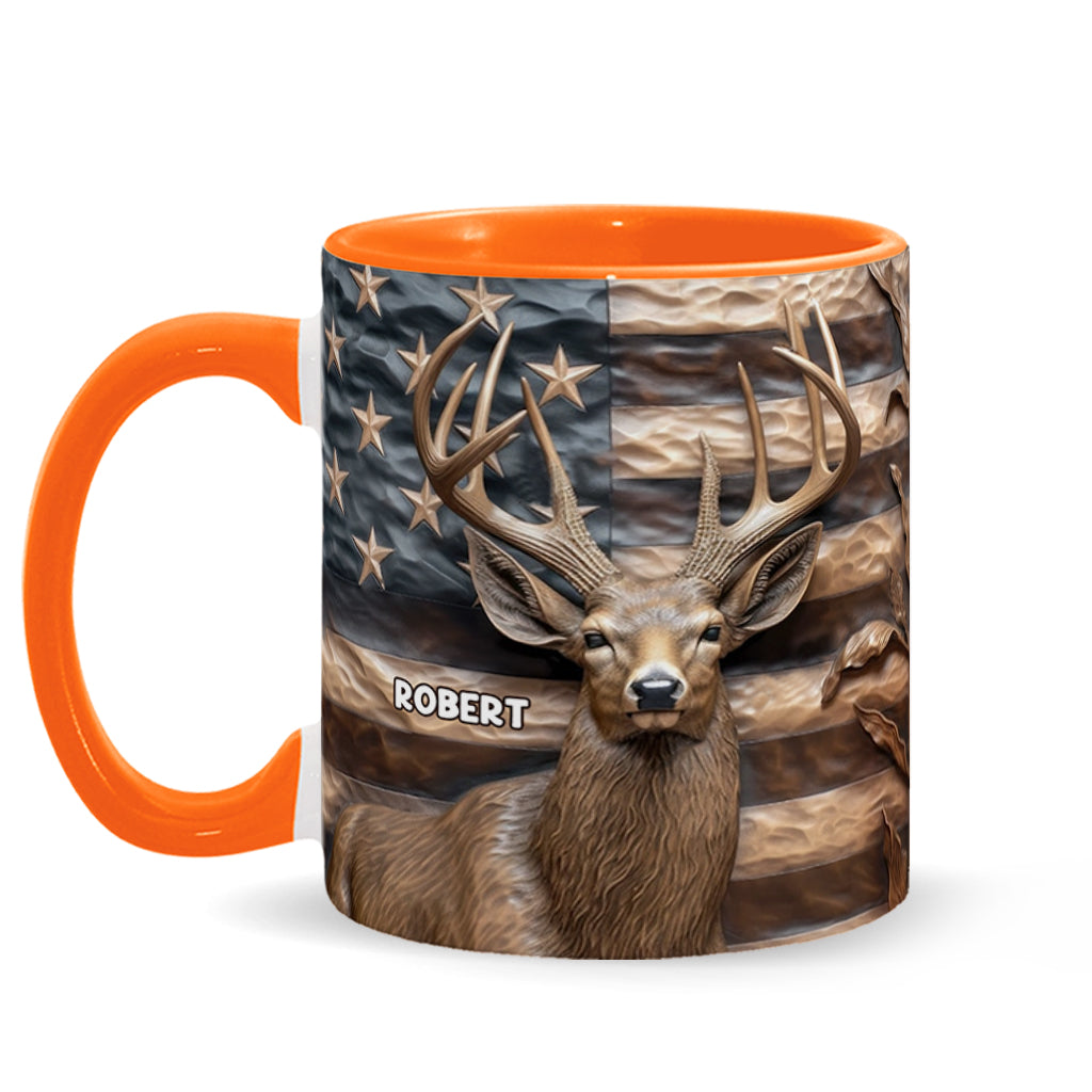Deer Hunting - Personalized Hunting Accent Mug