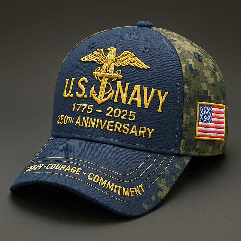 Navy commemorative hat