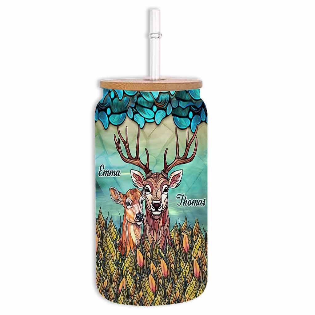 You & Me We Got This - Personalized Hunting Can Glass