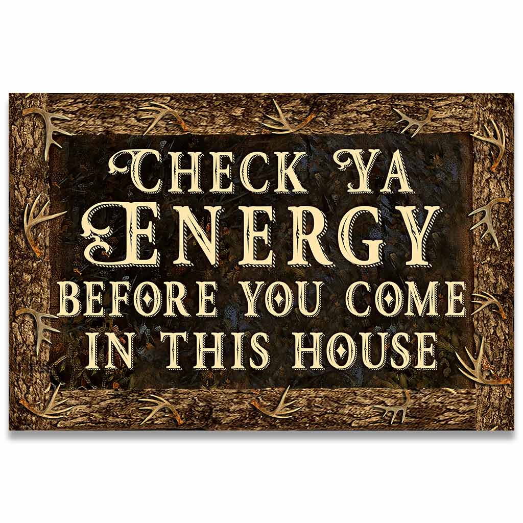 Check Ya Energy - Hunting Doormat