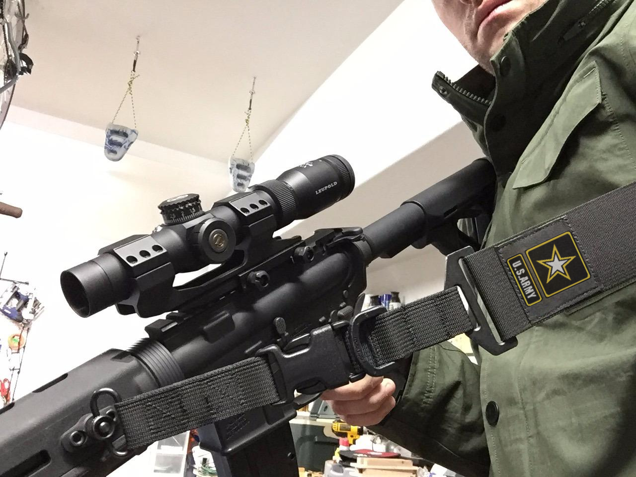 Custom Tactical Gun Sling – Personalized 2-Point Rifle Sling with Your Text or Graphic | Military Style Sling | Custom Gear