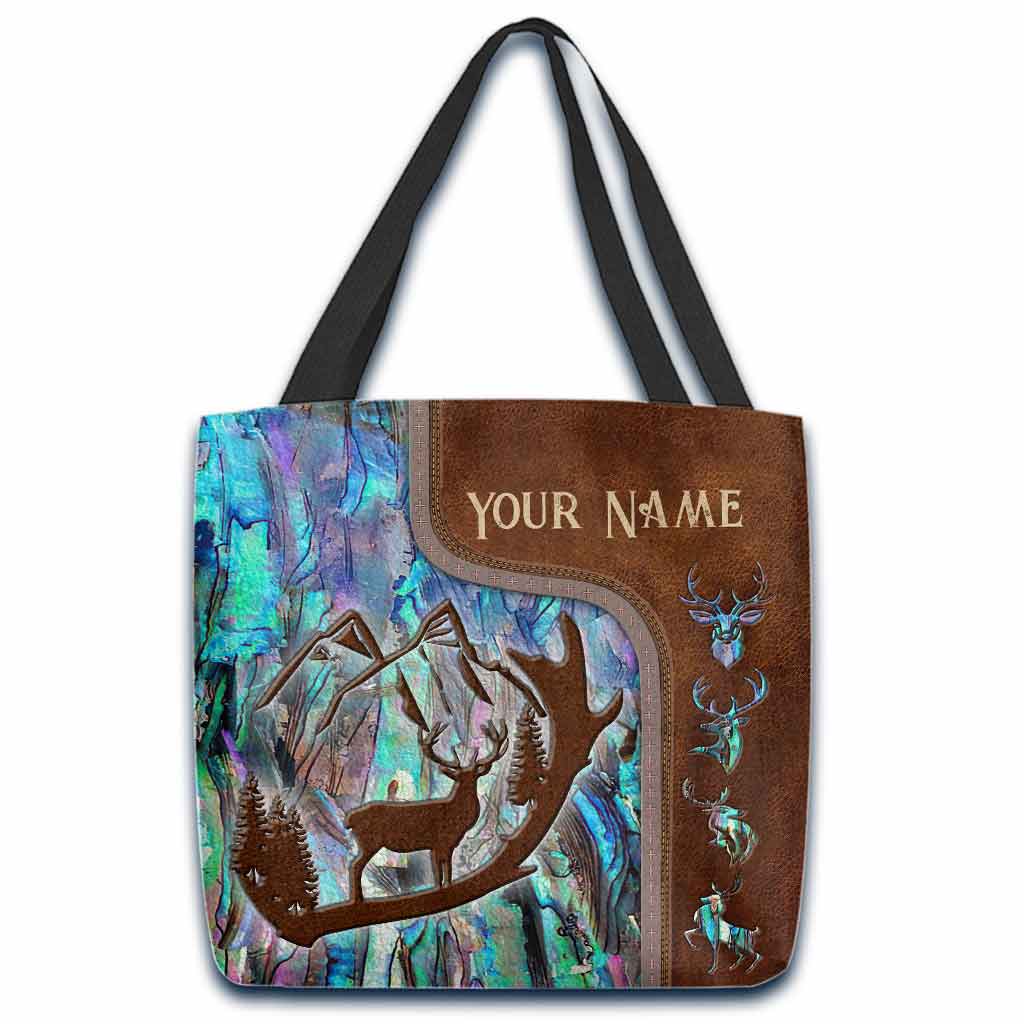 Love Deers - Personalized Hunting Tote Bag