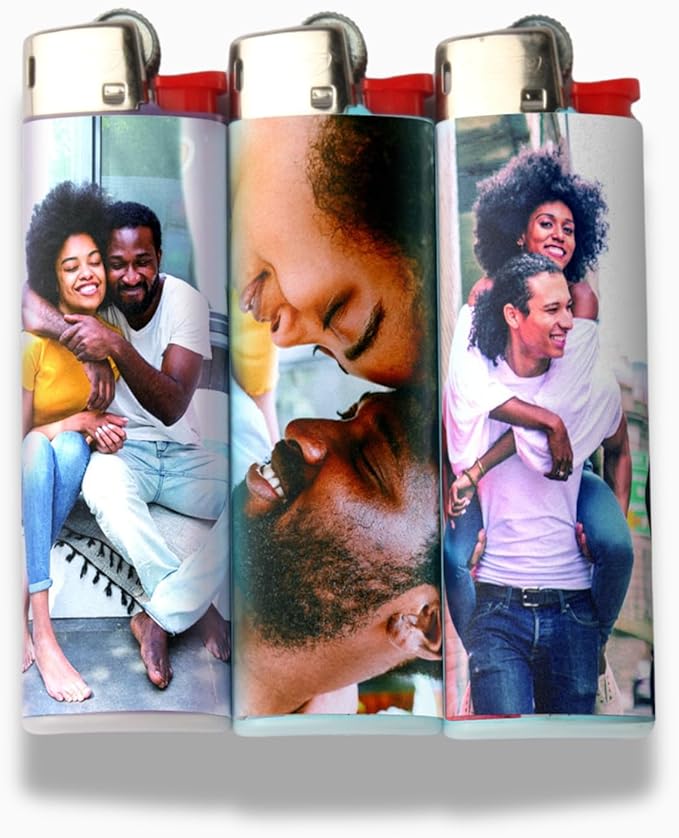 🌡Custom Lighters——Customize your photo and text to create a lighter that's uniquely yours. (Includes actual lighter in product)