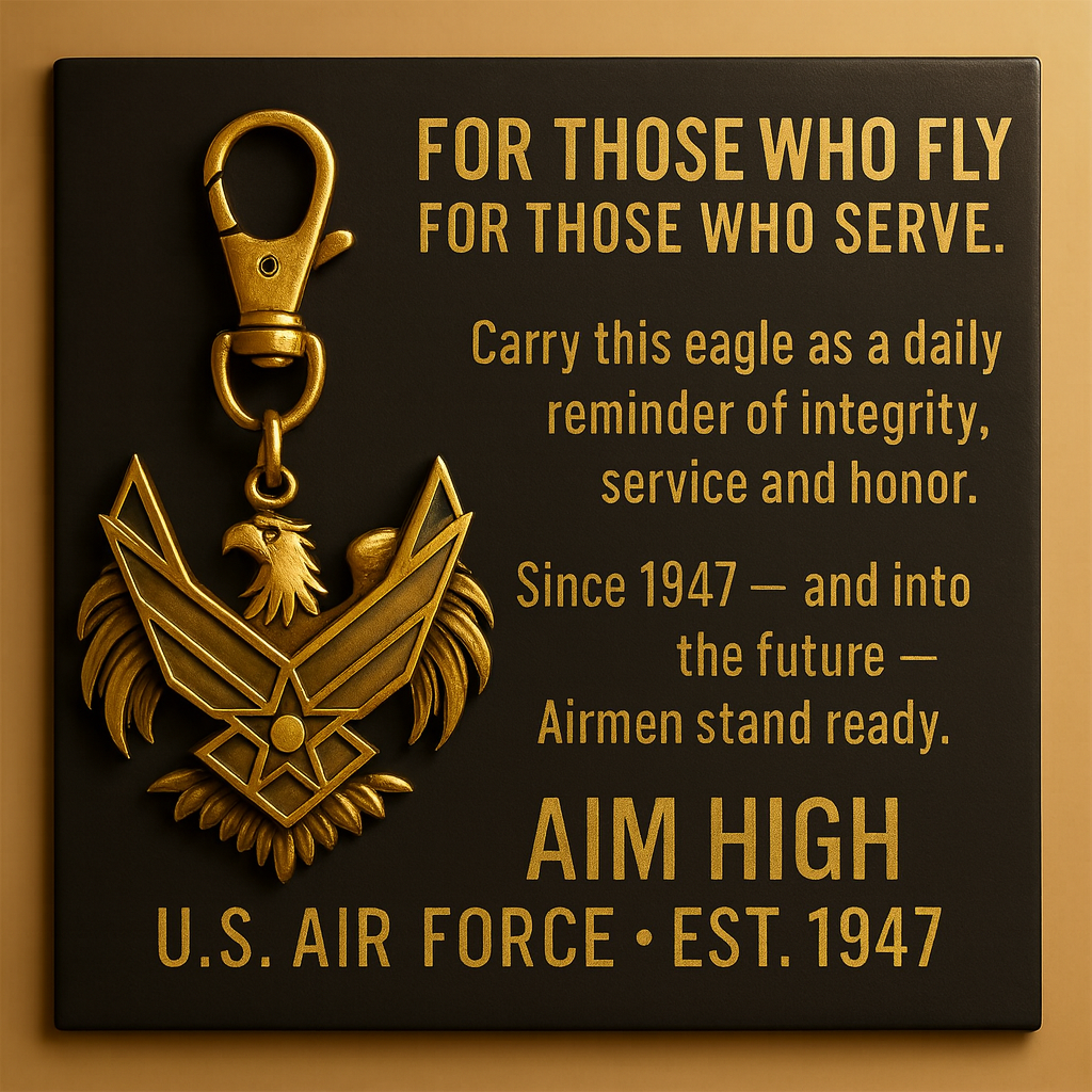 🇺🇸 U.S. Military Commemorative Keychain Series