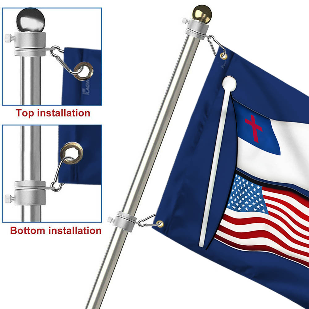 One Nation Under God Grommet Flag MLN916GF