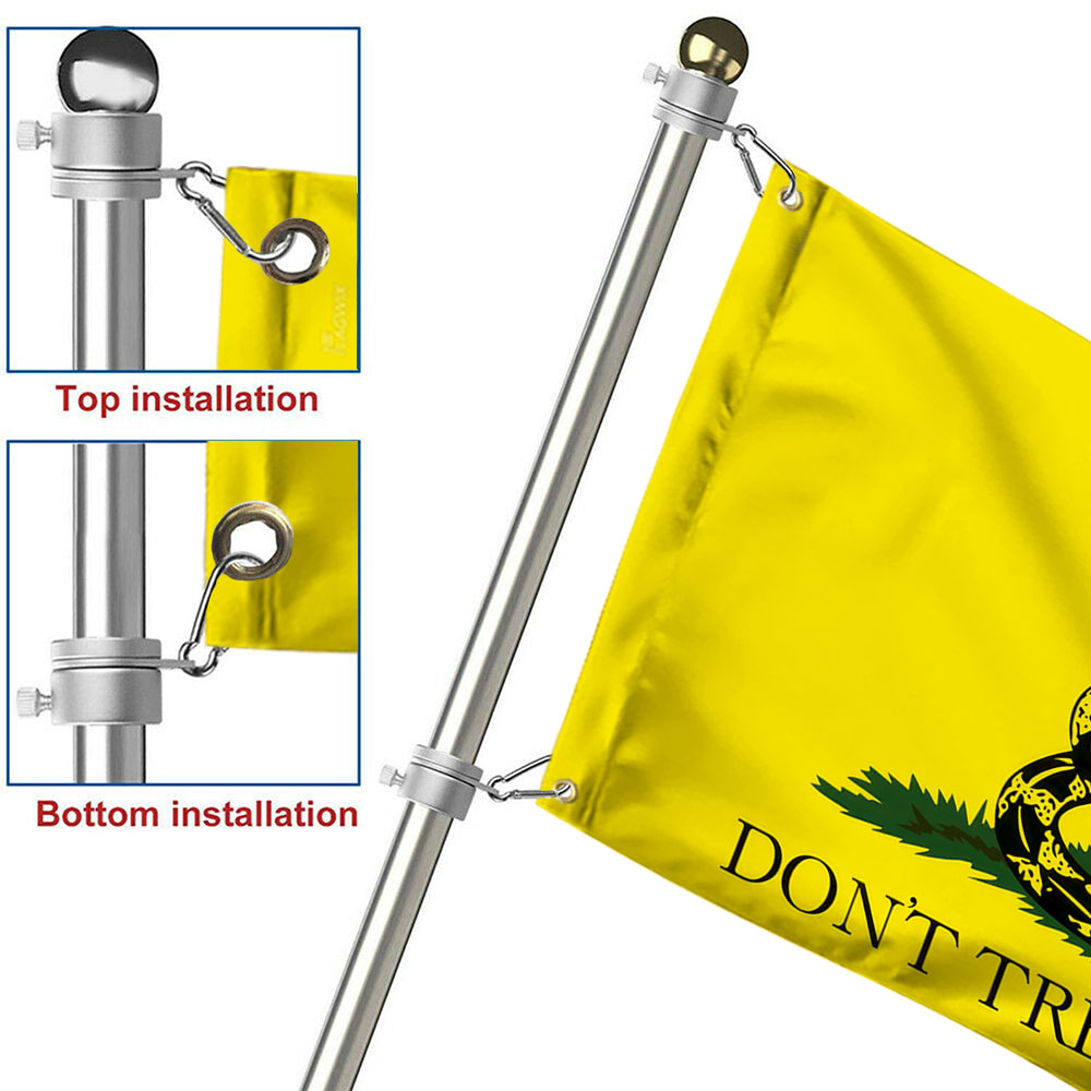 Don't Tread On Me Gadsden Flag TPT1543GF
