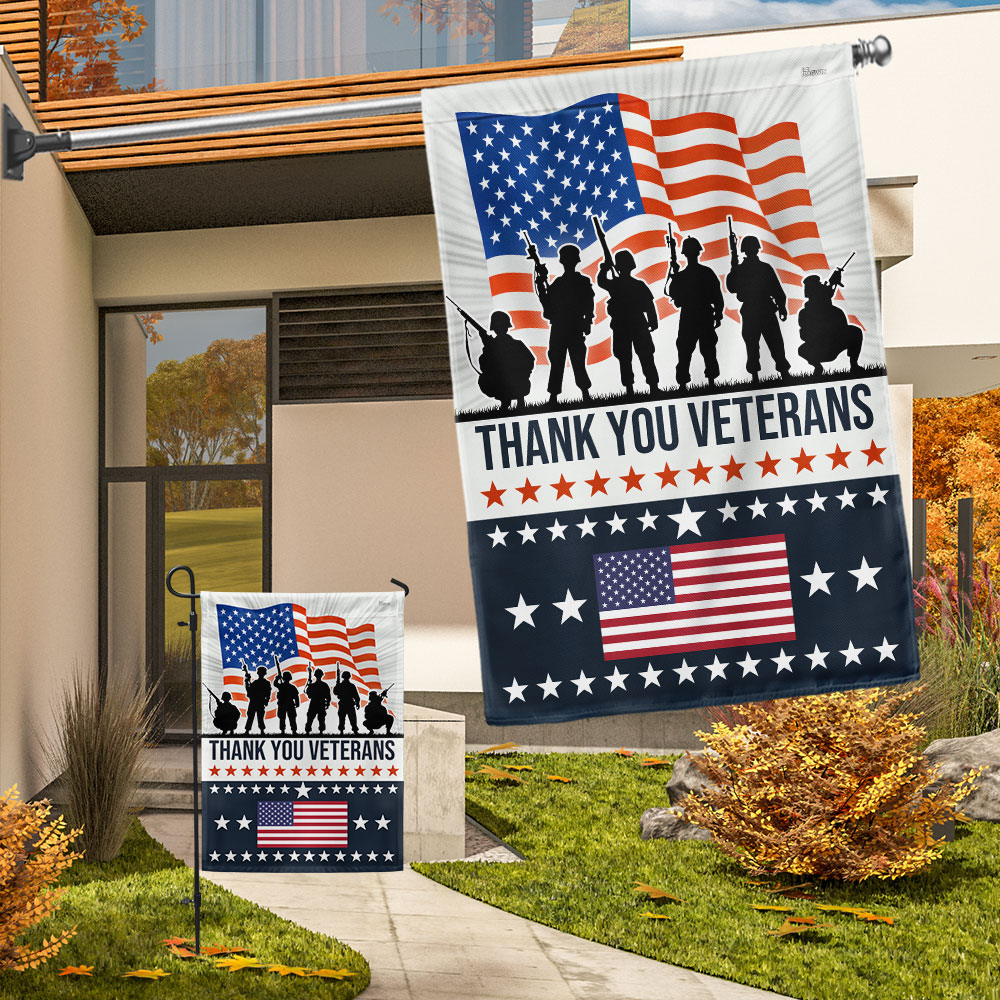 Veterans Day Thank You Veterans Flag TQN3866F