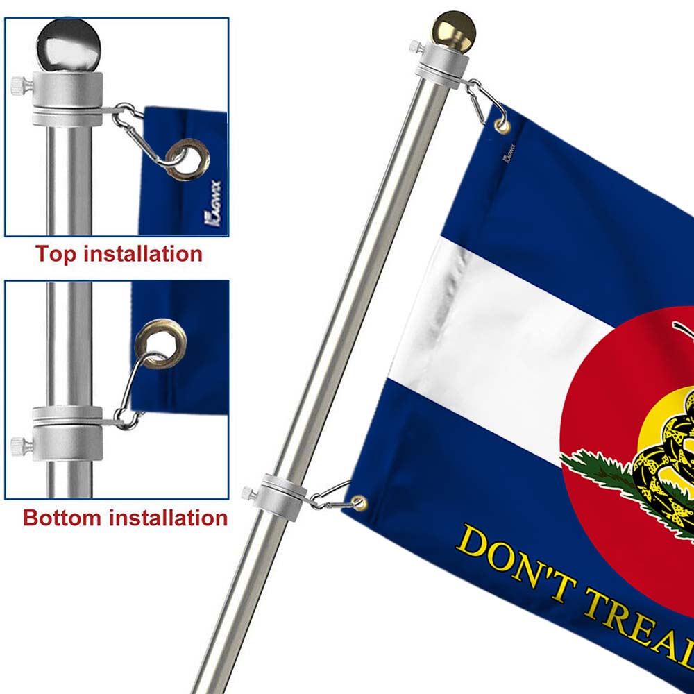 Don't Tread On Me, Colorado Gadsden Flag TPT1167GF