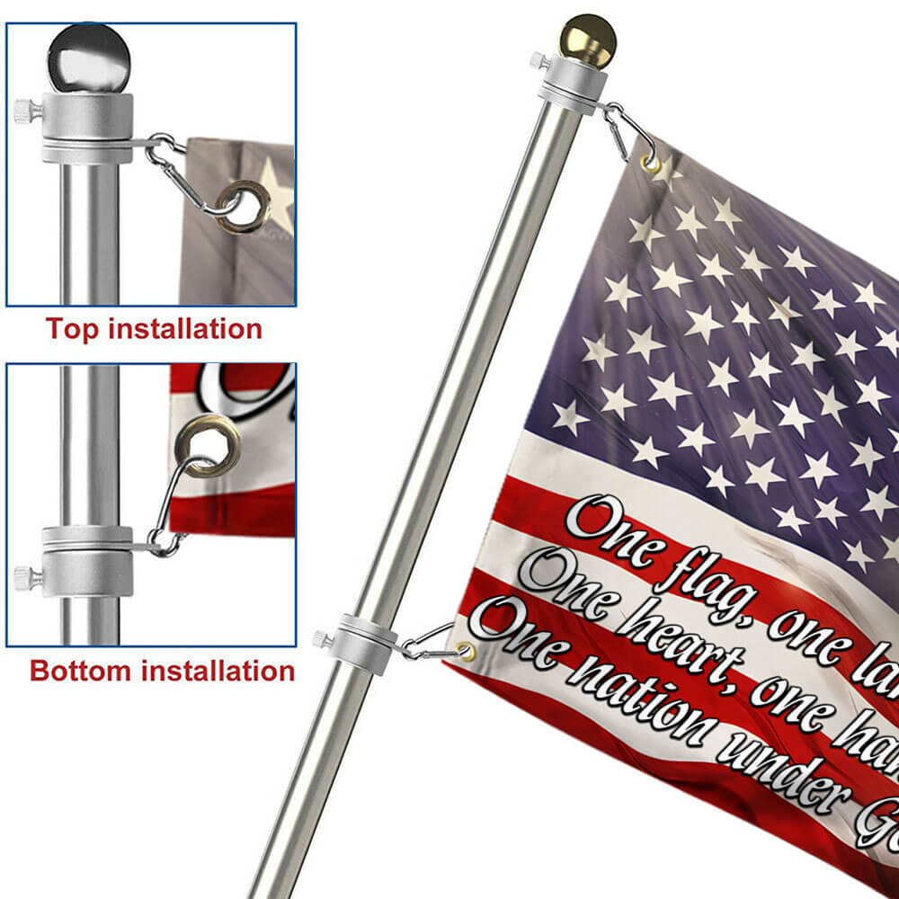 American Eagle Flag One Nation Under God THB3455GF