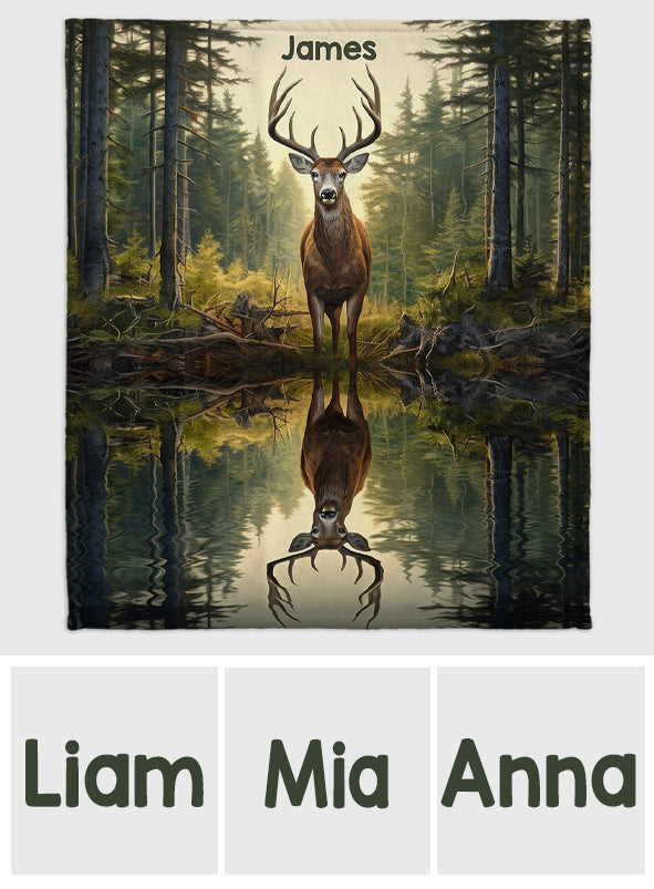 Love Hunting - Personalized Hunting Blanket