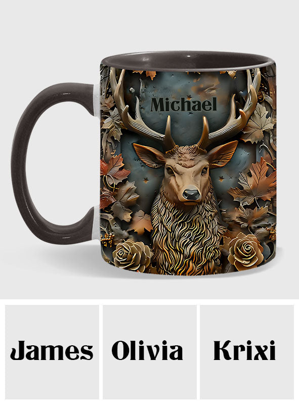 Love Hunting - Personalized Hunting Accent Mug