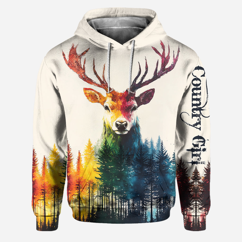 Country Girl - Personalized Hunting Hoodie and Leggings