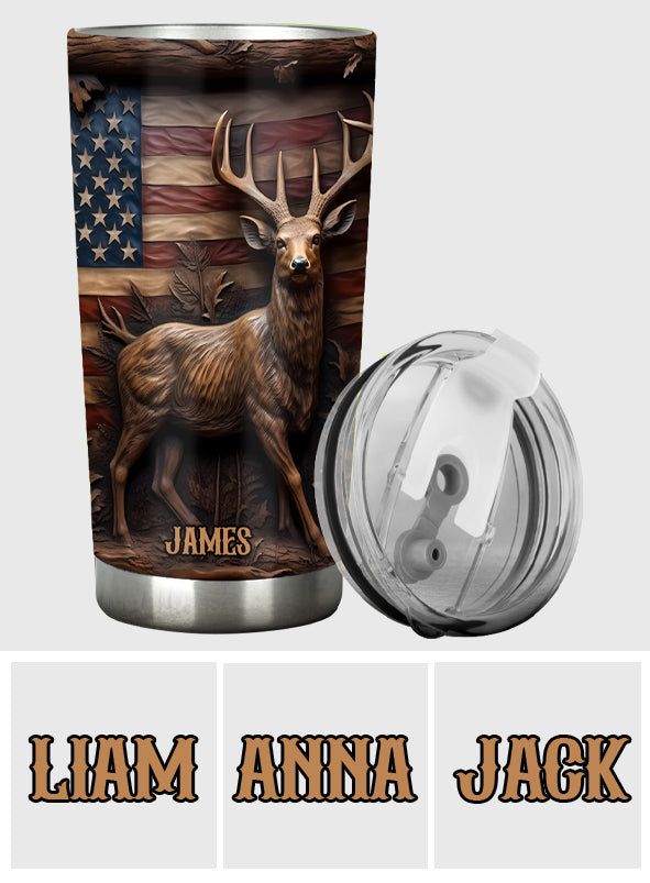 Love Hunting - Personalized Hunting Tumbler