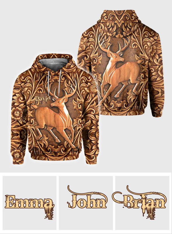 Love Hunting - Personalized Hunting All Over Shirt