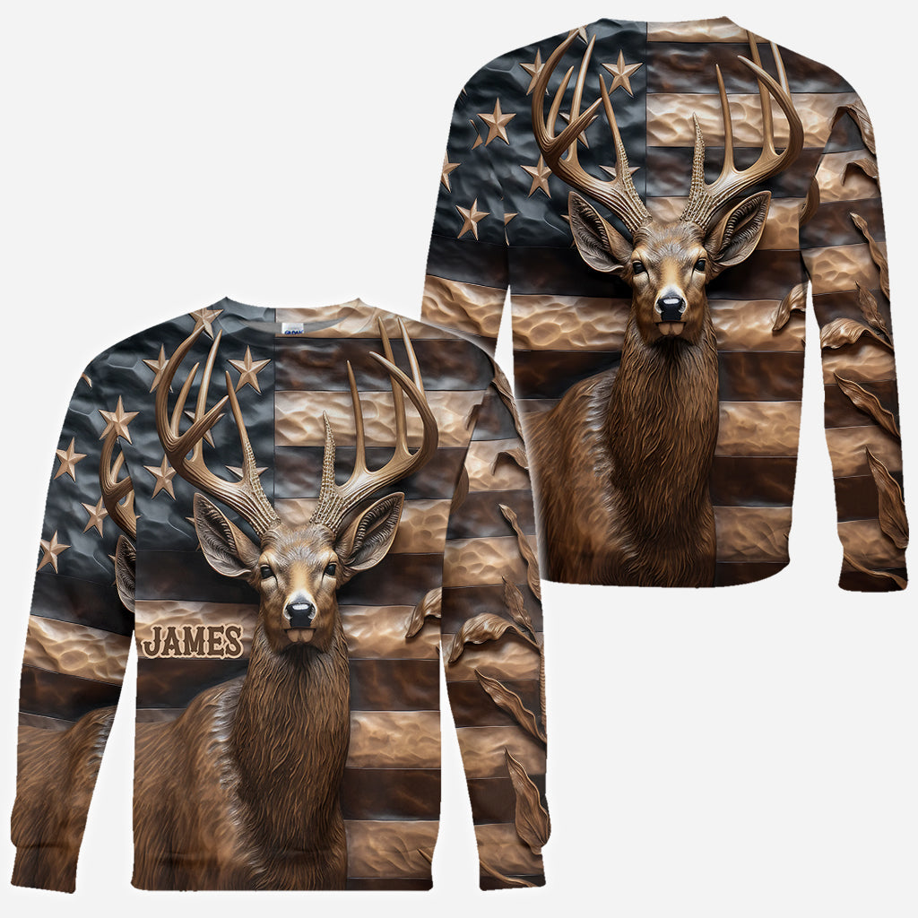 Love Hunting - Personalized Hunting All Over Shirt