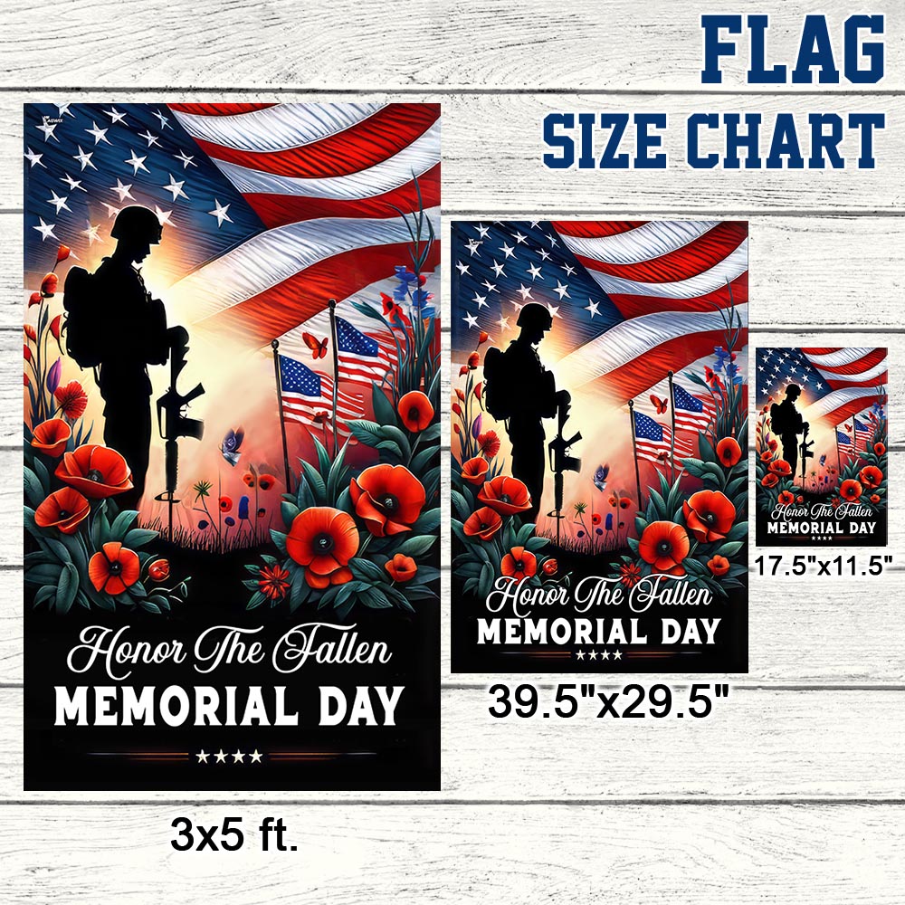 FLAGWIX Memorial Day US Veteran Honor The Fallen Flag MLN2737F