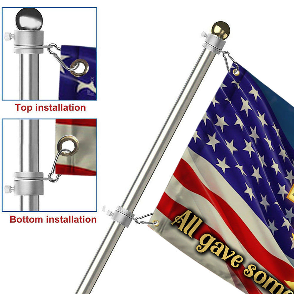 Veteran Grommet Flag All Gave Some, Some Gave All ANT238GF