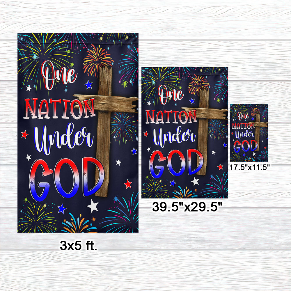Flagwix American Flag - One Nation Under God 4th Of july Flag TQN1261F