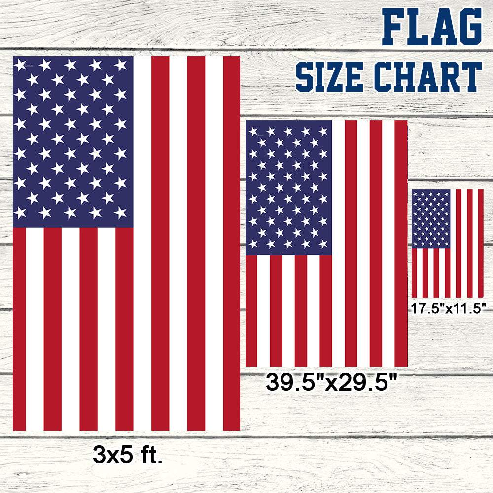 U.S. Veteran Memorial Day. We Will Never Forget American Patriot Flag TPT802F