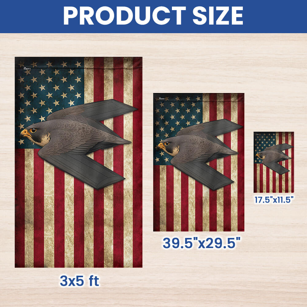 Eagle B-2 Spirit - Proud Airforce American Flag TPT2788TNB