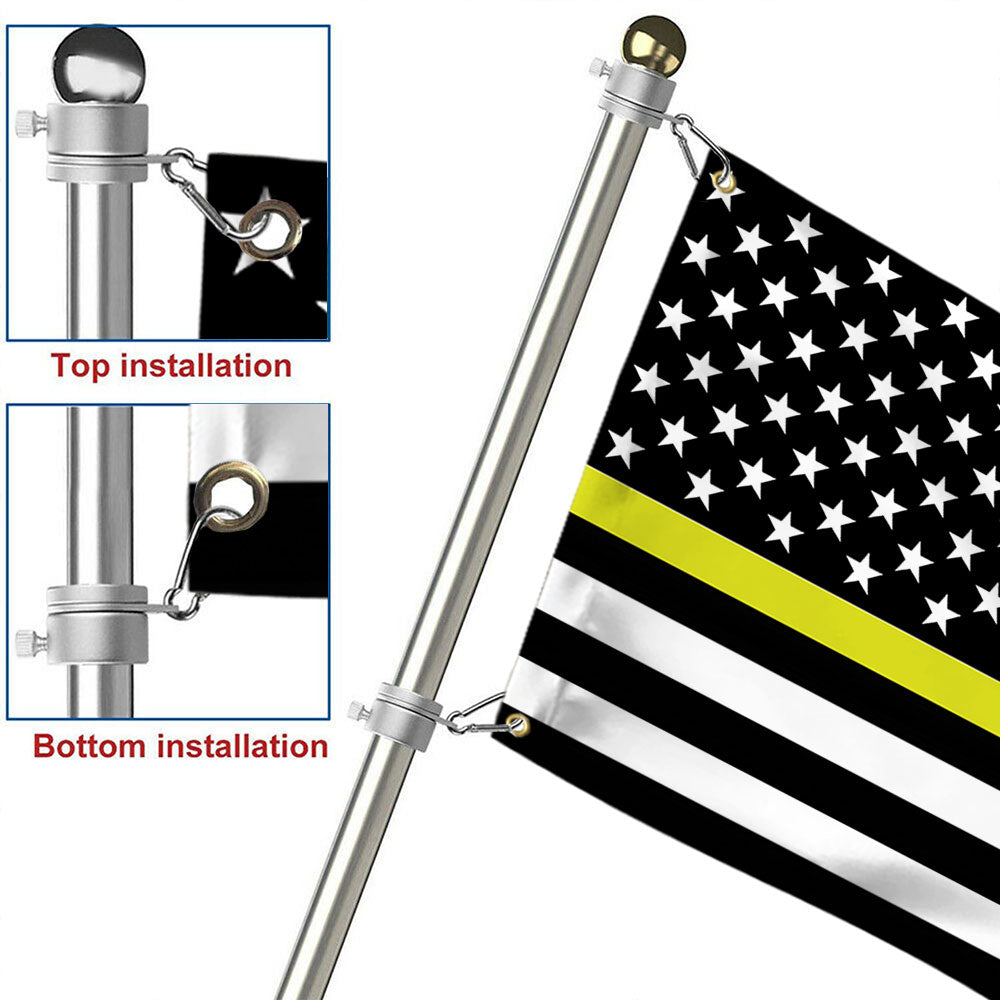 Patriotic Lineman American Grommet Flag TQN1627GF