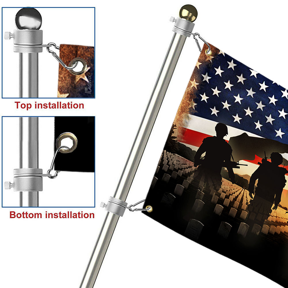 Veteran Grommet Flag United States Military Thank You BNN178GF