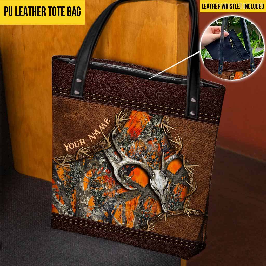 Country Girl Hunting Season Personalized Tote Bag