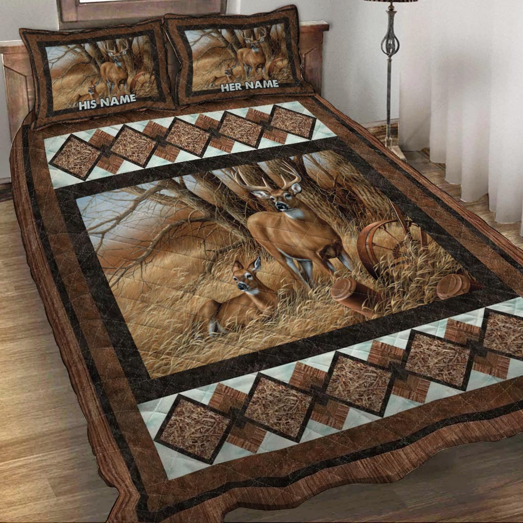 We Got This - Personalized Hunting Quilt Set
