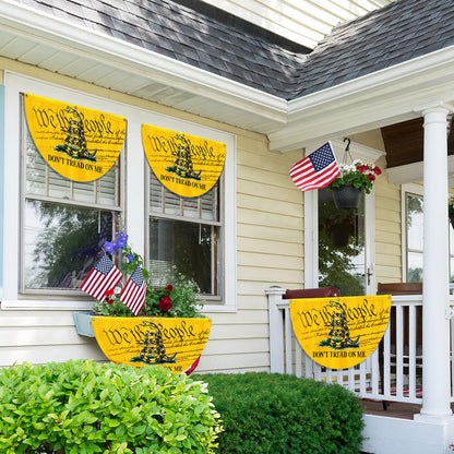 Gadsden Don’t Tread On Me We The People Non-Pleated Fan Flag MLN2636FL