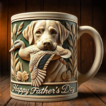 Hunting Labrador Whiskey Mug