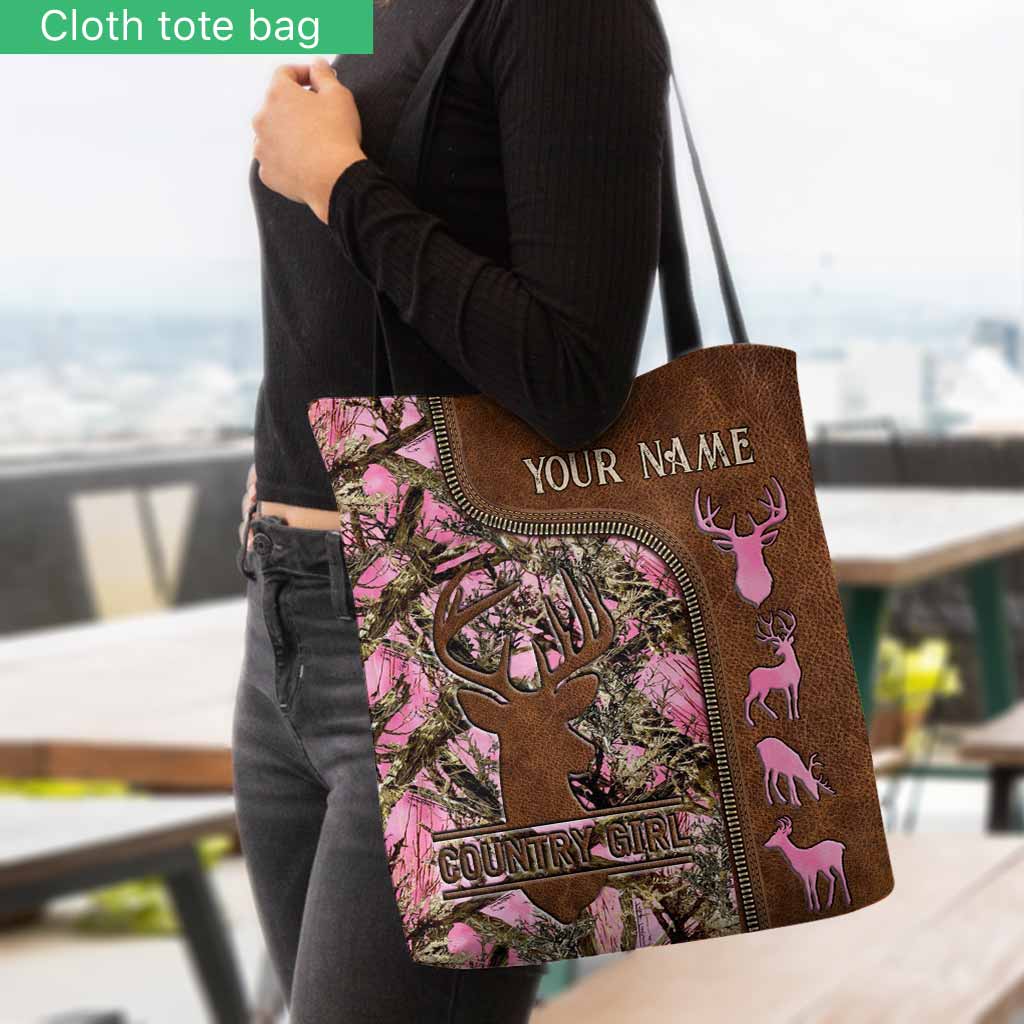 Country Girl - Hunting Personalized Tote Bag