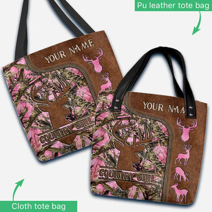 Country Girl - Hunting Personalized Tote Bag