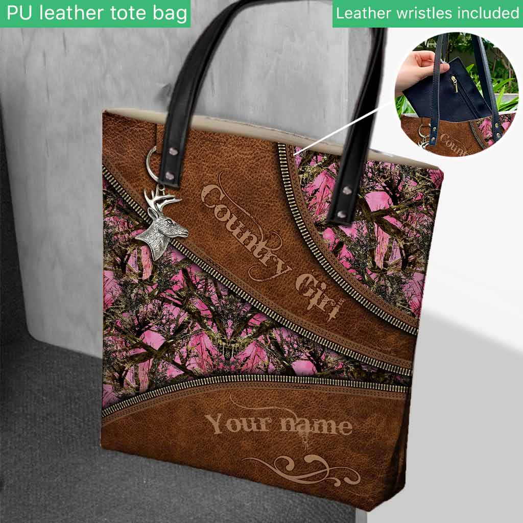 Country Girl - Hunting Personalized Tote Bag
