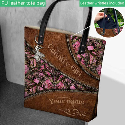 Country Girl - Hunting Personalized Tote Bag