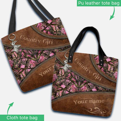 Country Girl - Hunting Personalized Tote Bag