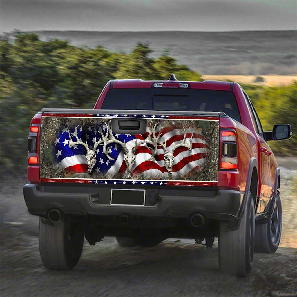 Love Hunting - Independence Day Truck Tailgate Decal